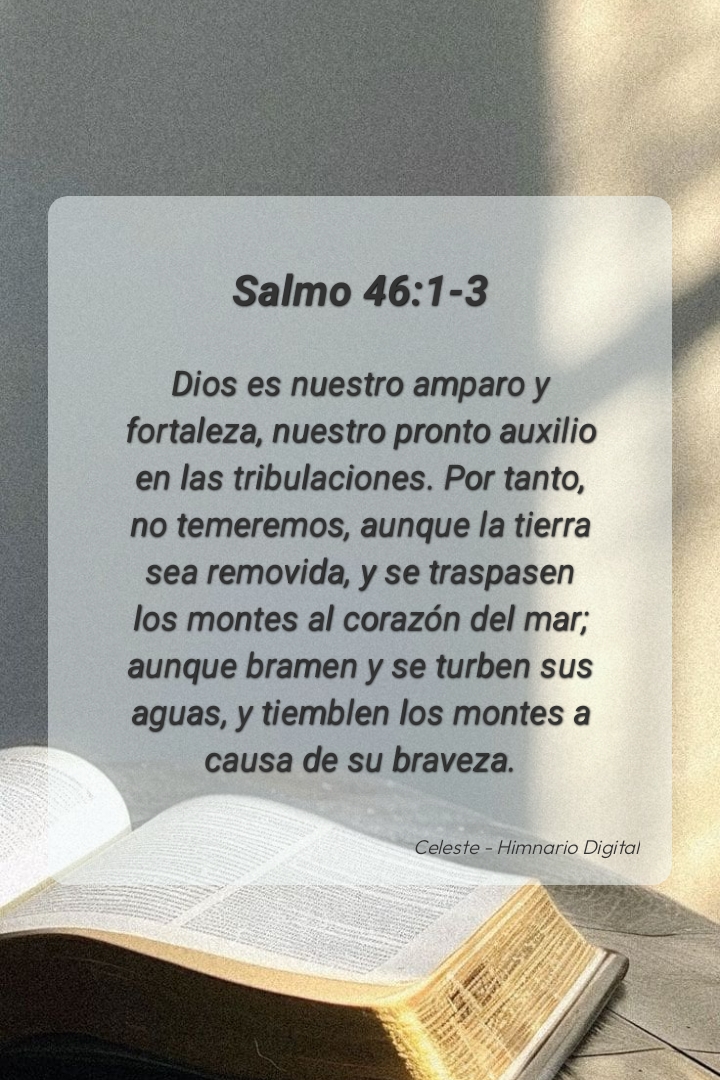 Reflexión sobre Salmo 46:1-3