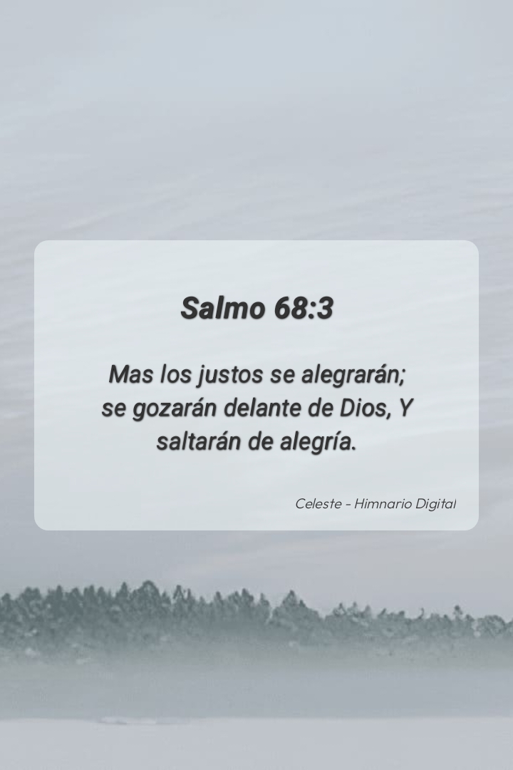 Devocional Salmo 68:3