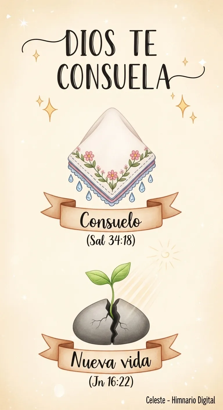 Ilustración cristiana aesthetic sobre la gratitud a Dios