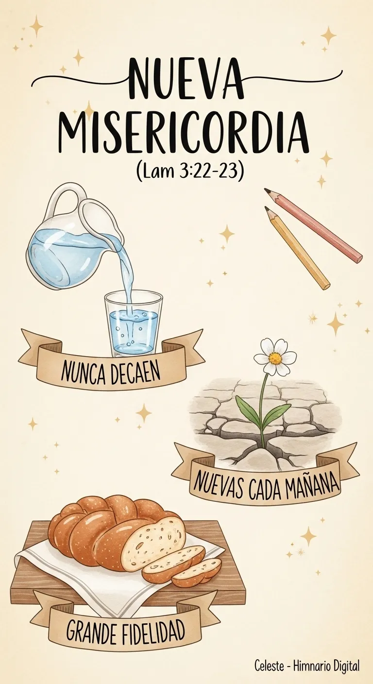 Reflexión sobre Lamentaciones 3:22-23: Nueva Misericordia