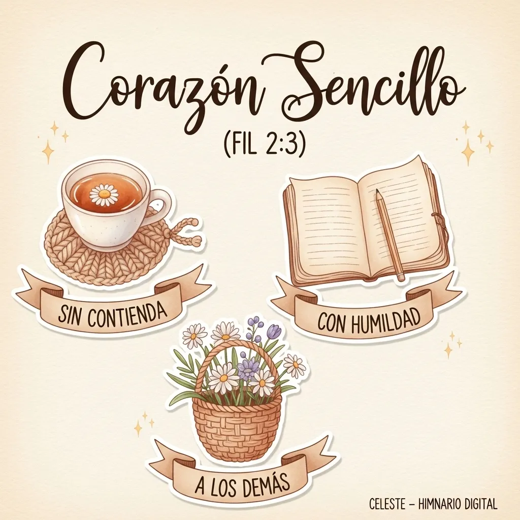 Reflexión sobre Filipenses 2:3: Corazón Sencillo