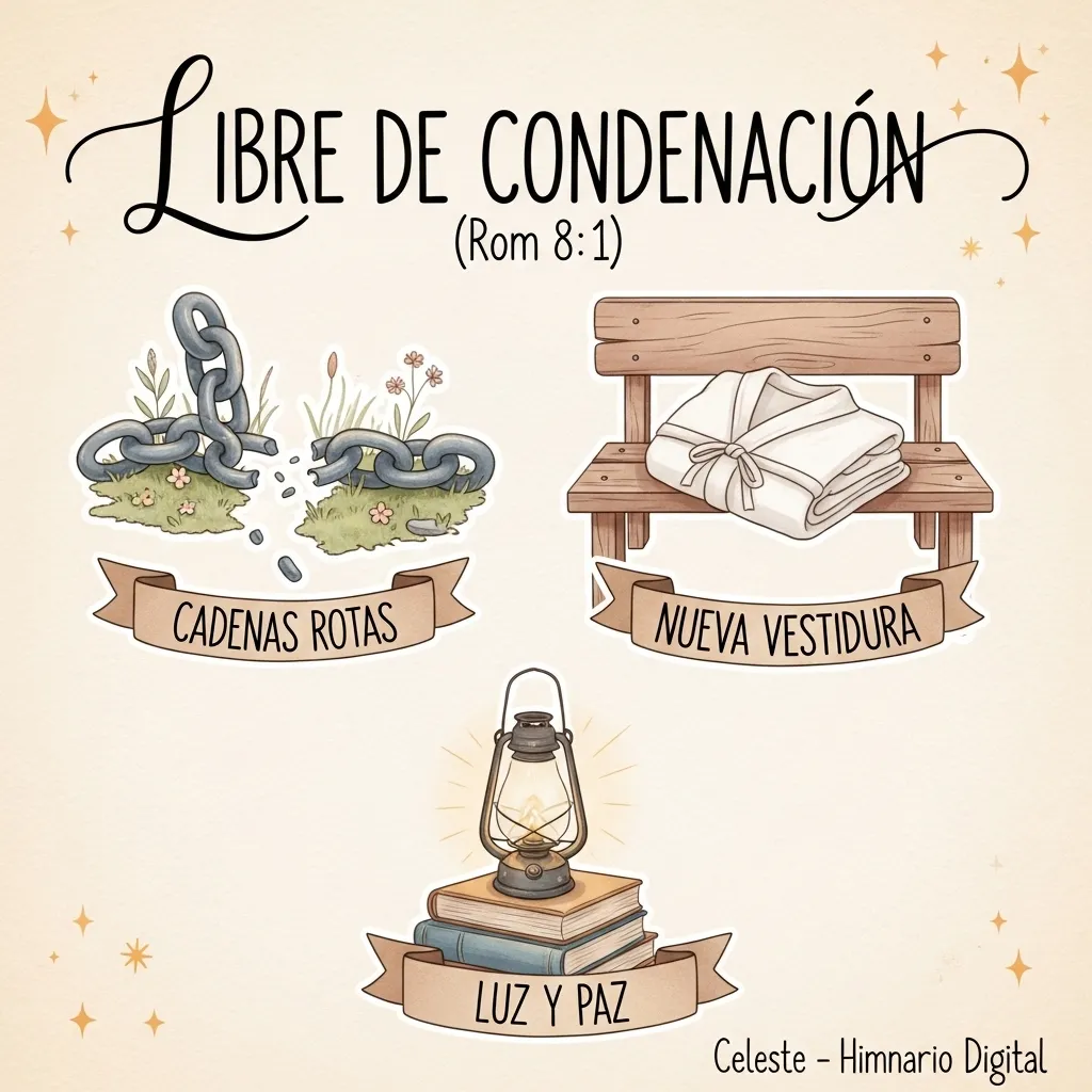 Reflexión sobre Romanos 8:1: Libre de condenación