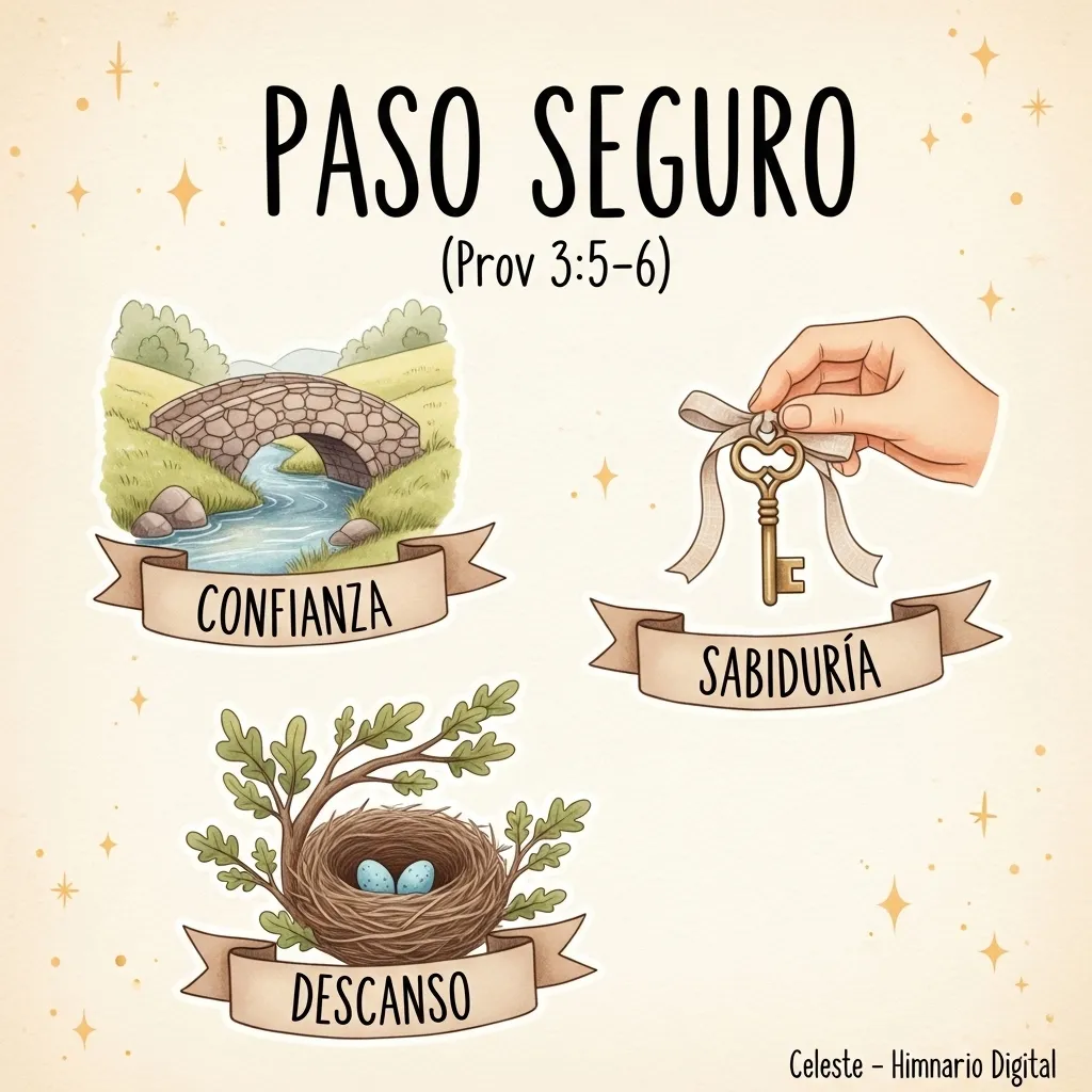 Reflexión sobre Proverbios 3:5-6: Paso Seguro