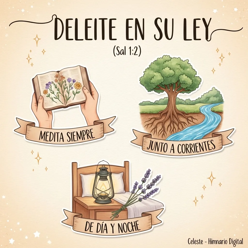 Reflexión sobre Salmos 1:2: Deleite en su Ley