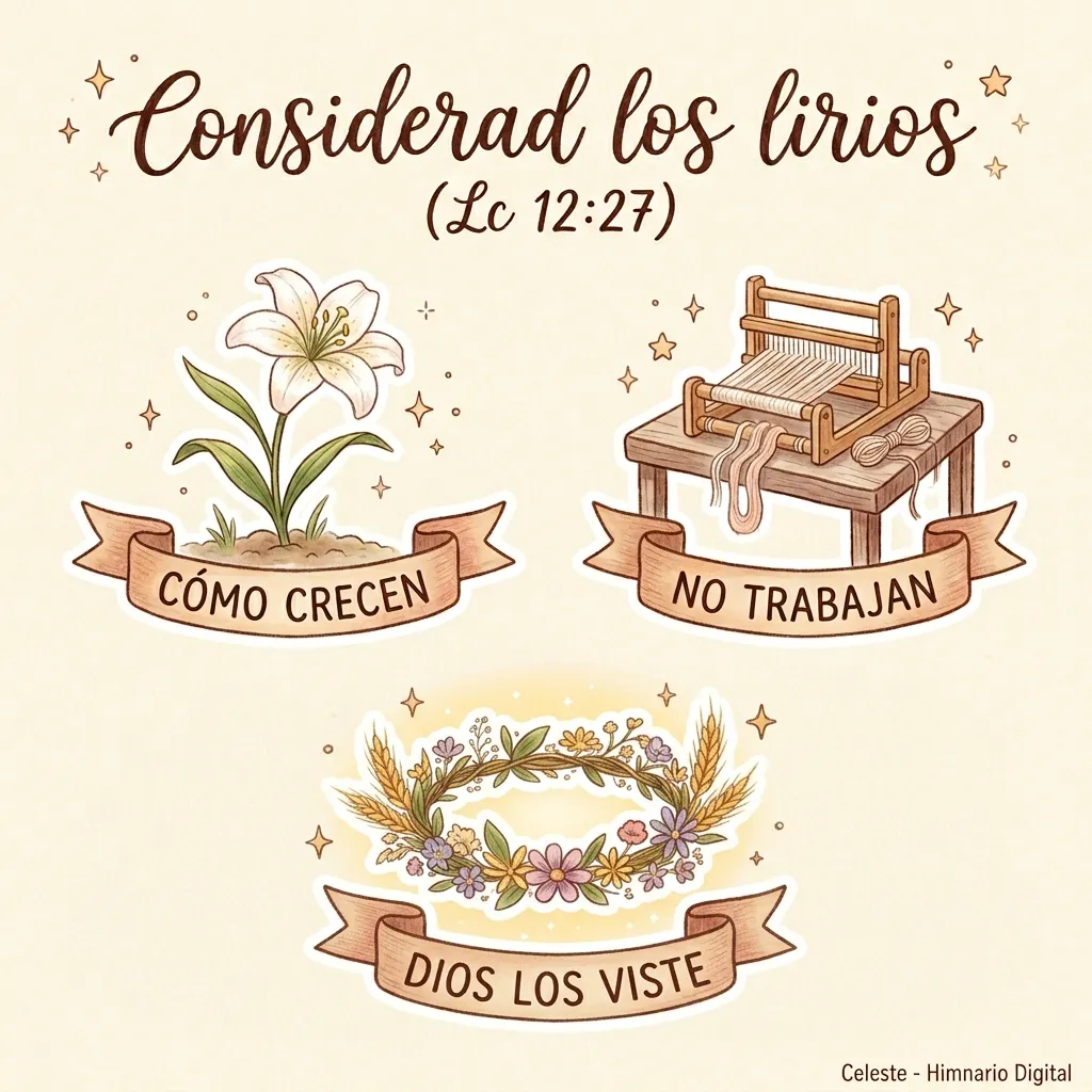 Reflexión sobre Lucas 12:27: Considerad los lirios