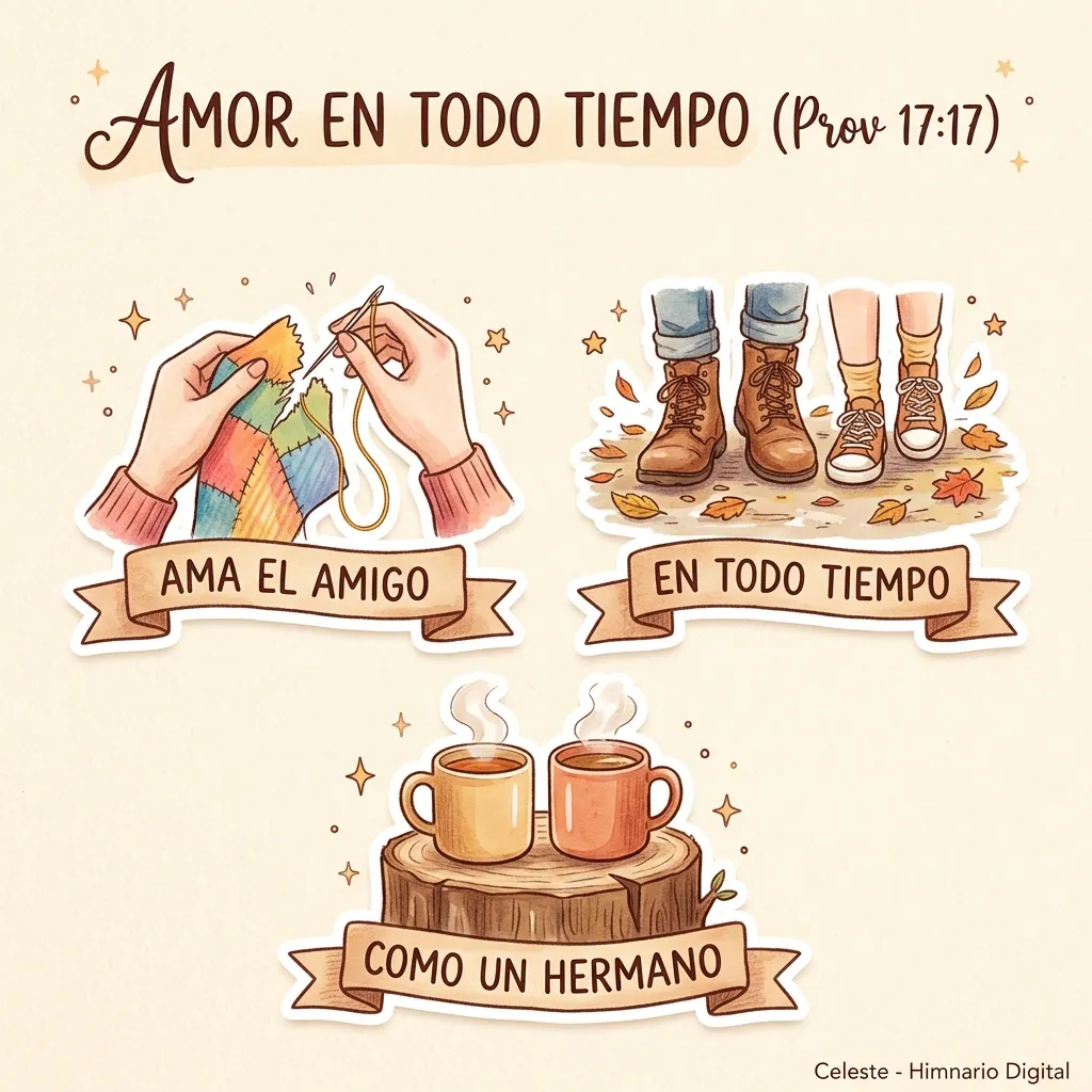 Reflexión sobre Proverbios 17:17: Amor en todo tiempo