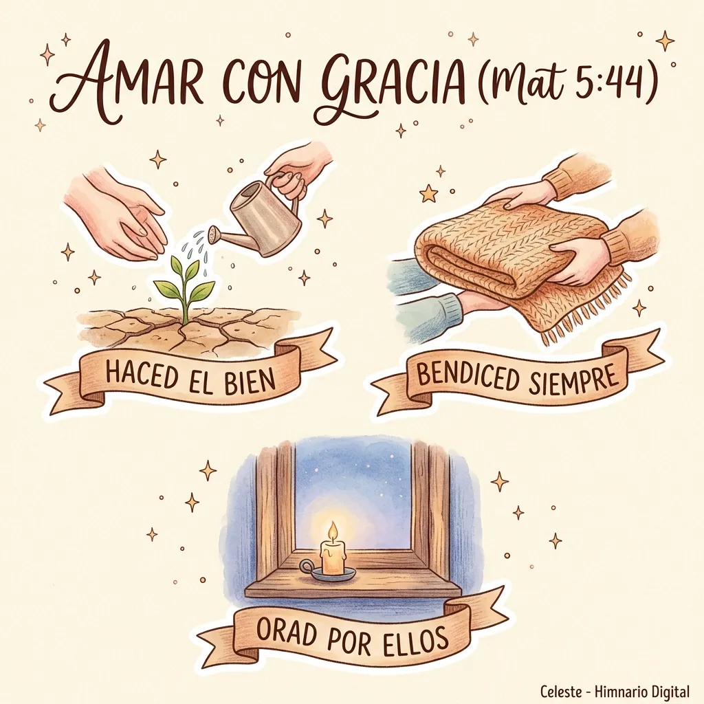 Reflexión sobre Mateo 5:44: Amar con Gracia
