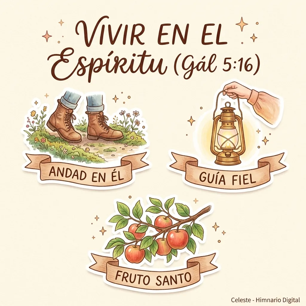 Reflexión sobre Gálatas 5:16: Vivir en el Espíritu