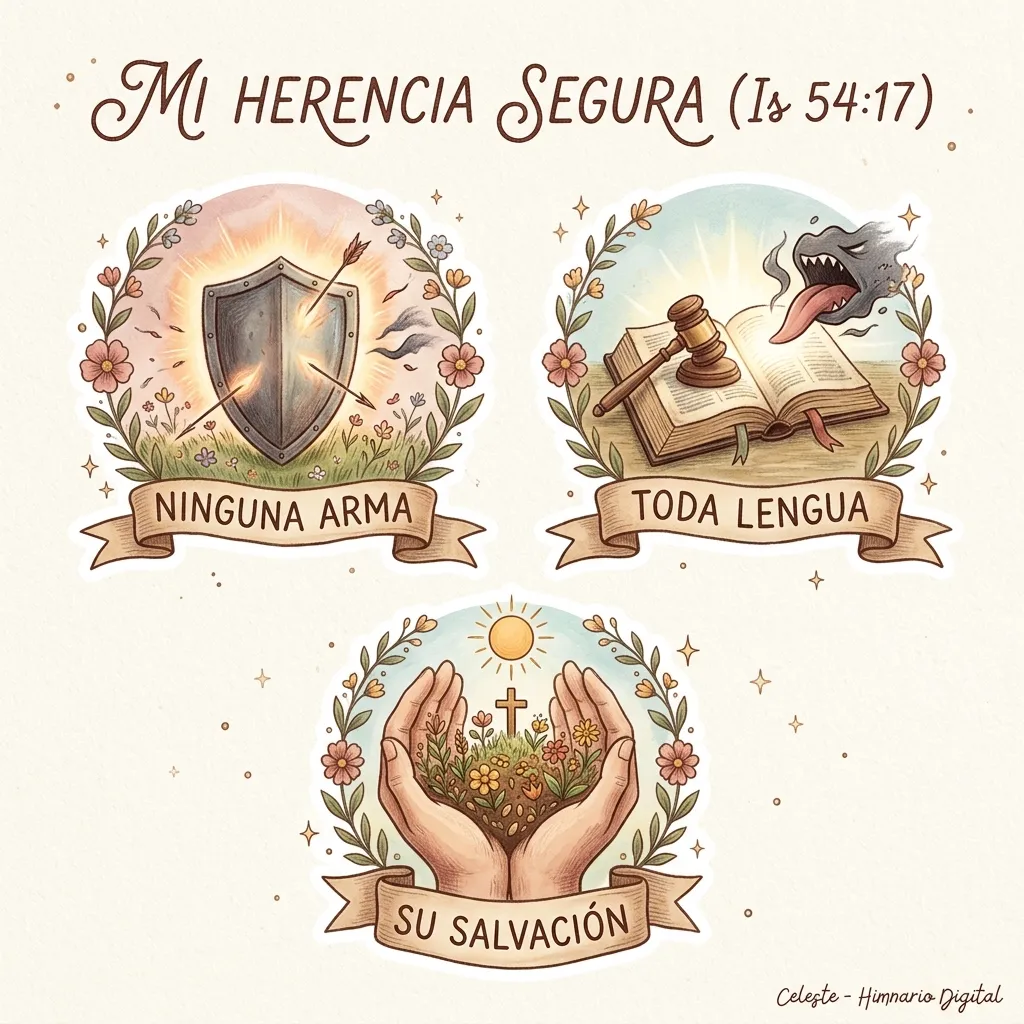 Reflexión sobre Isaías 54:17: Mi herencia segura