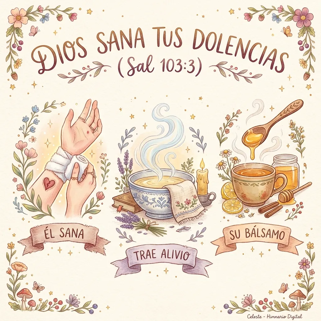 Reflexión sobre Salmo 103:3: Dios Sana Tus Dolencias