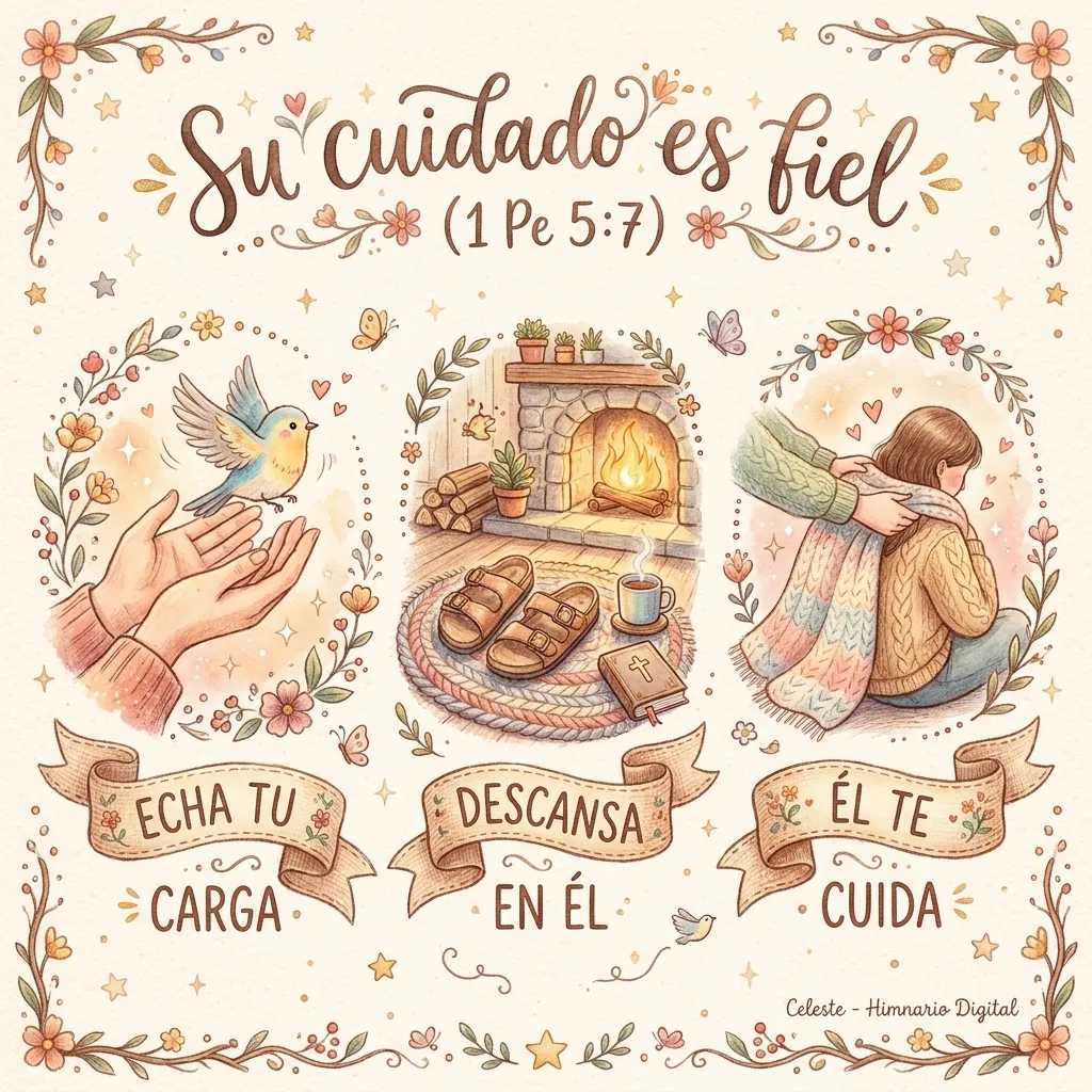 Reflexión sobre 1 Pedro 5:7: Su cuidado es fiel