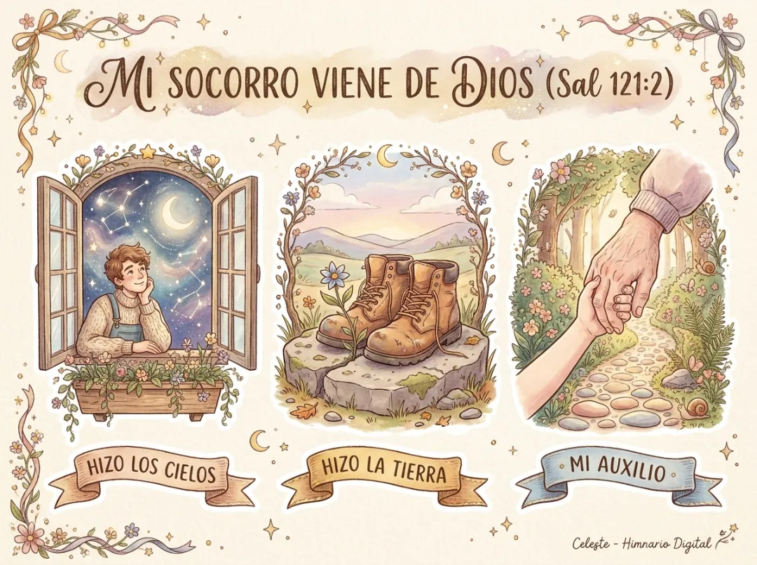 Reflexión sobre Salmo 121:2: Mi Socorro viene de Dios (Sal 121:2)