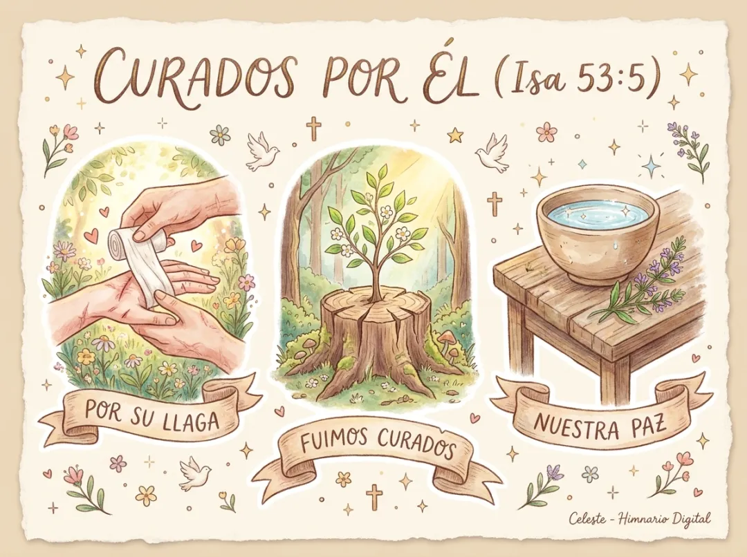 Reflexión sobre Isaías 53:5: Curados por Él (Isa 53:5)