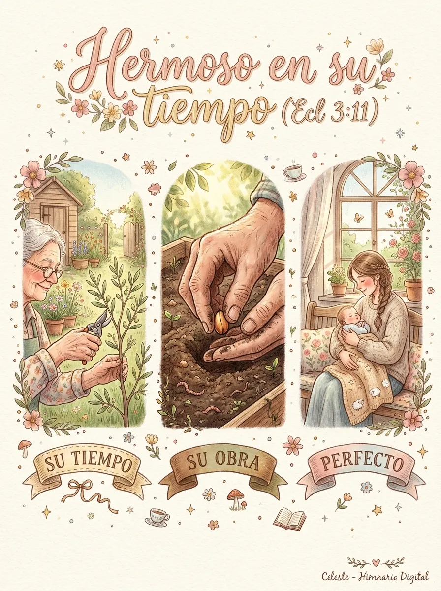 Hermoso en su tiempo