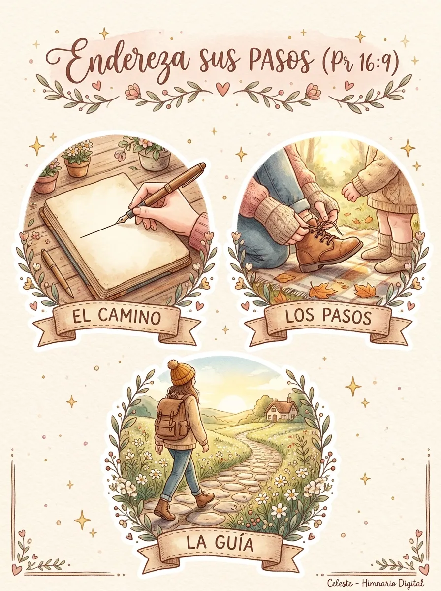 Reflexión sobre Proverbios 16:9: Endereza sus pasos