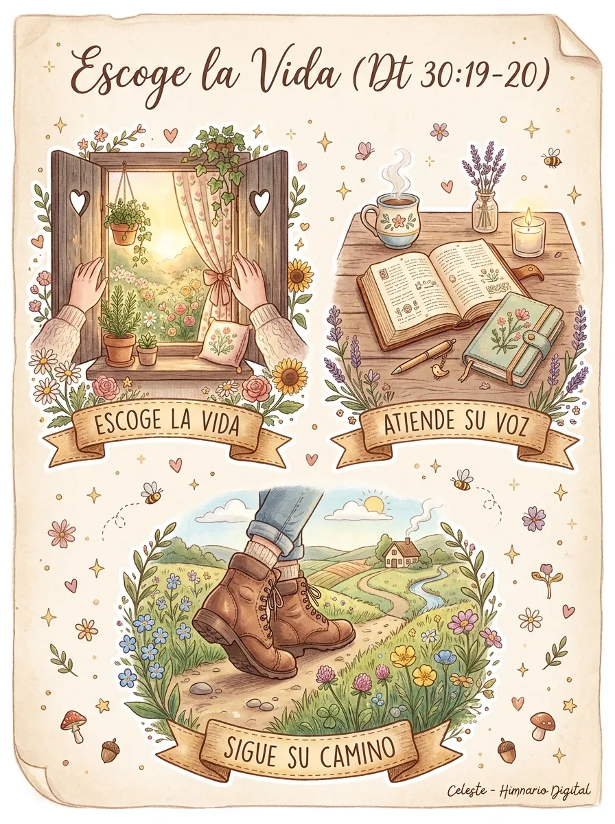 Reflexión sobre Deuteronomio 30:19-20: Escoge la Vida (Dt 30:19-20)
