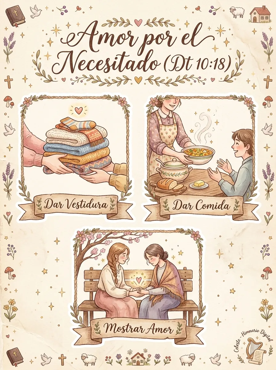 Reflexión sobre Deuteronomio 10:18: Amor por el Necesitado