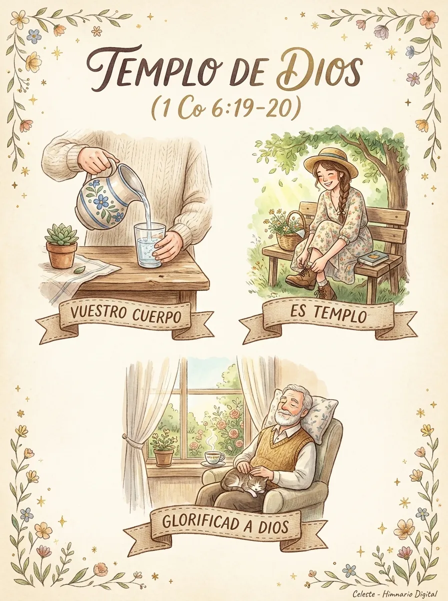 Reflexión sobre 1 Corintios 6:19-20: Templo de Dios (1 Co 6:19-20)