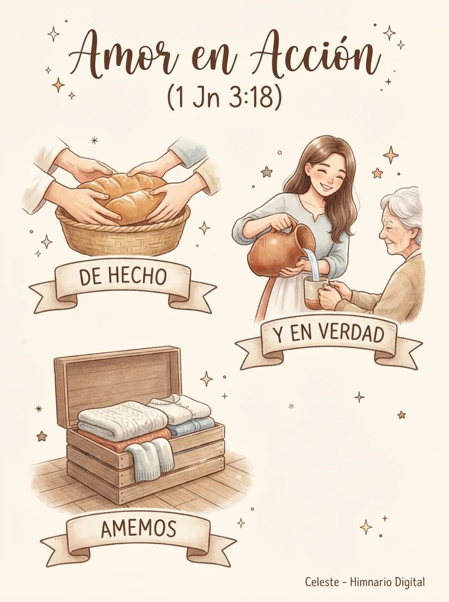 Reflexión sobre 1 Juan 3:18: Amor en Acción