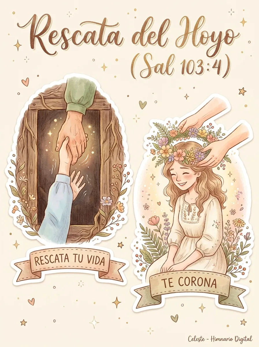 Reflexión sobre Salmo 103:4: Rescata del Hoyo