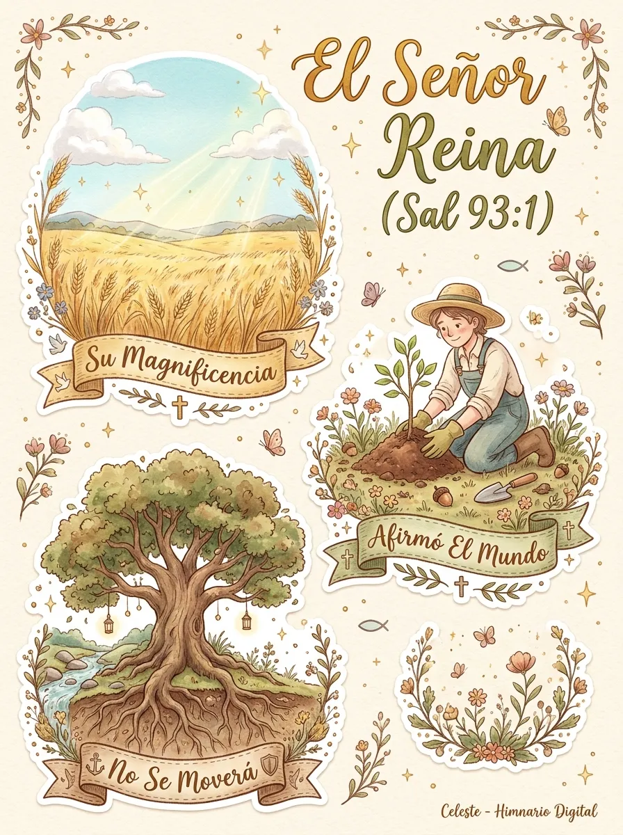 Reflexión sobre Salmo 93:1: El Señor Reina (Sal 93:1)