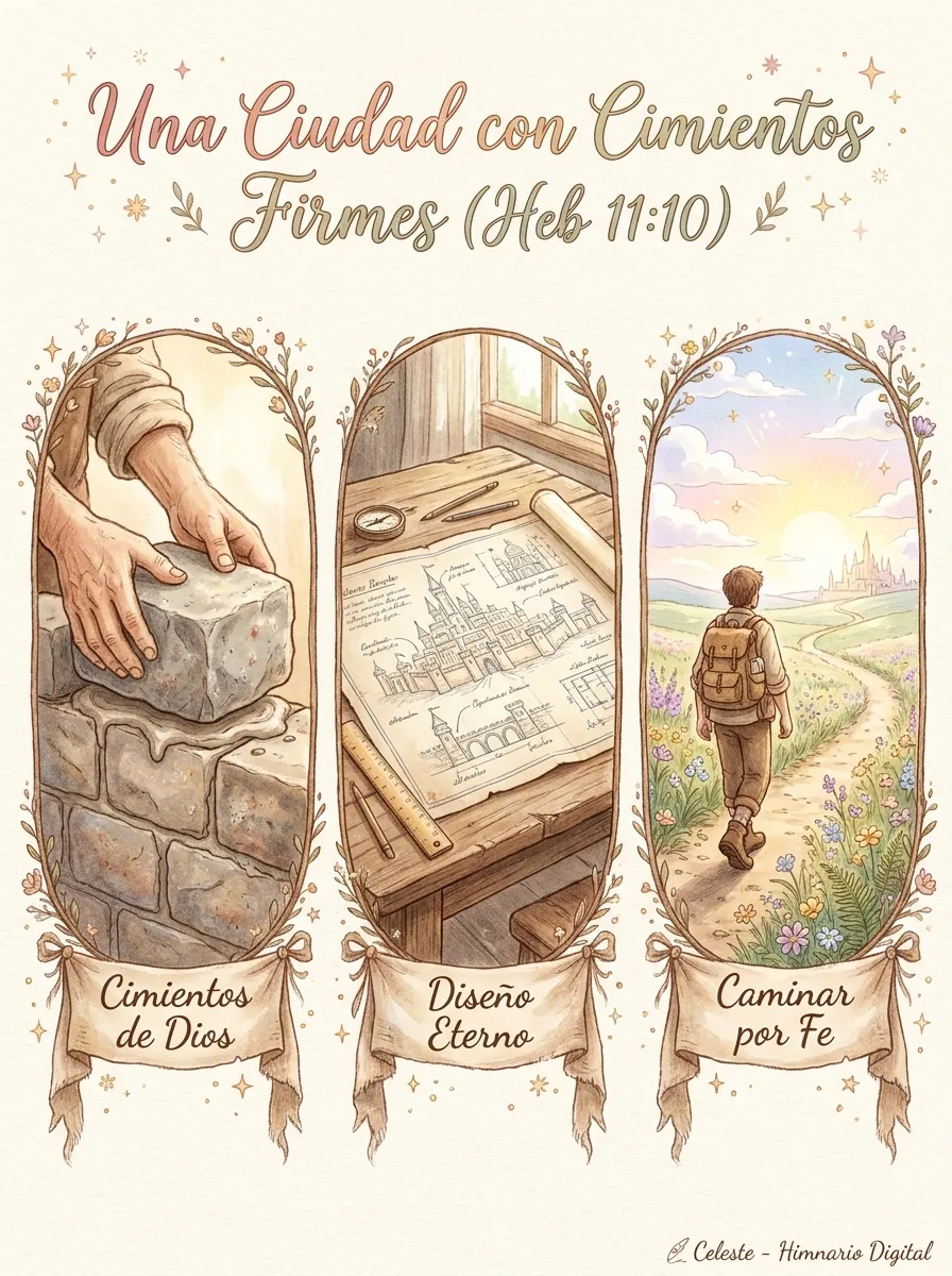 Reflexión sobre Hebreos 11:10: Una Ciudad con Cimientos Firmes