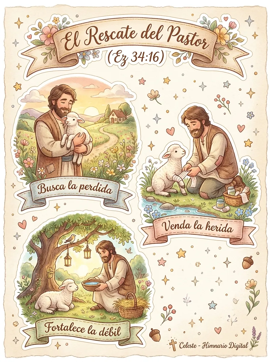 Reflexión sobre Ezequiel 34:16: El Rescate del Pastor