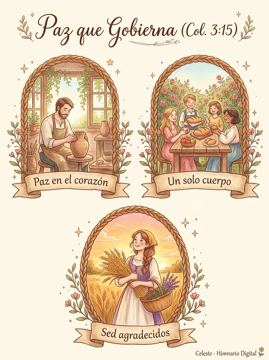 Reflexión sobre Colosenses 3:15: Paz que Gobierna el Corazón