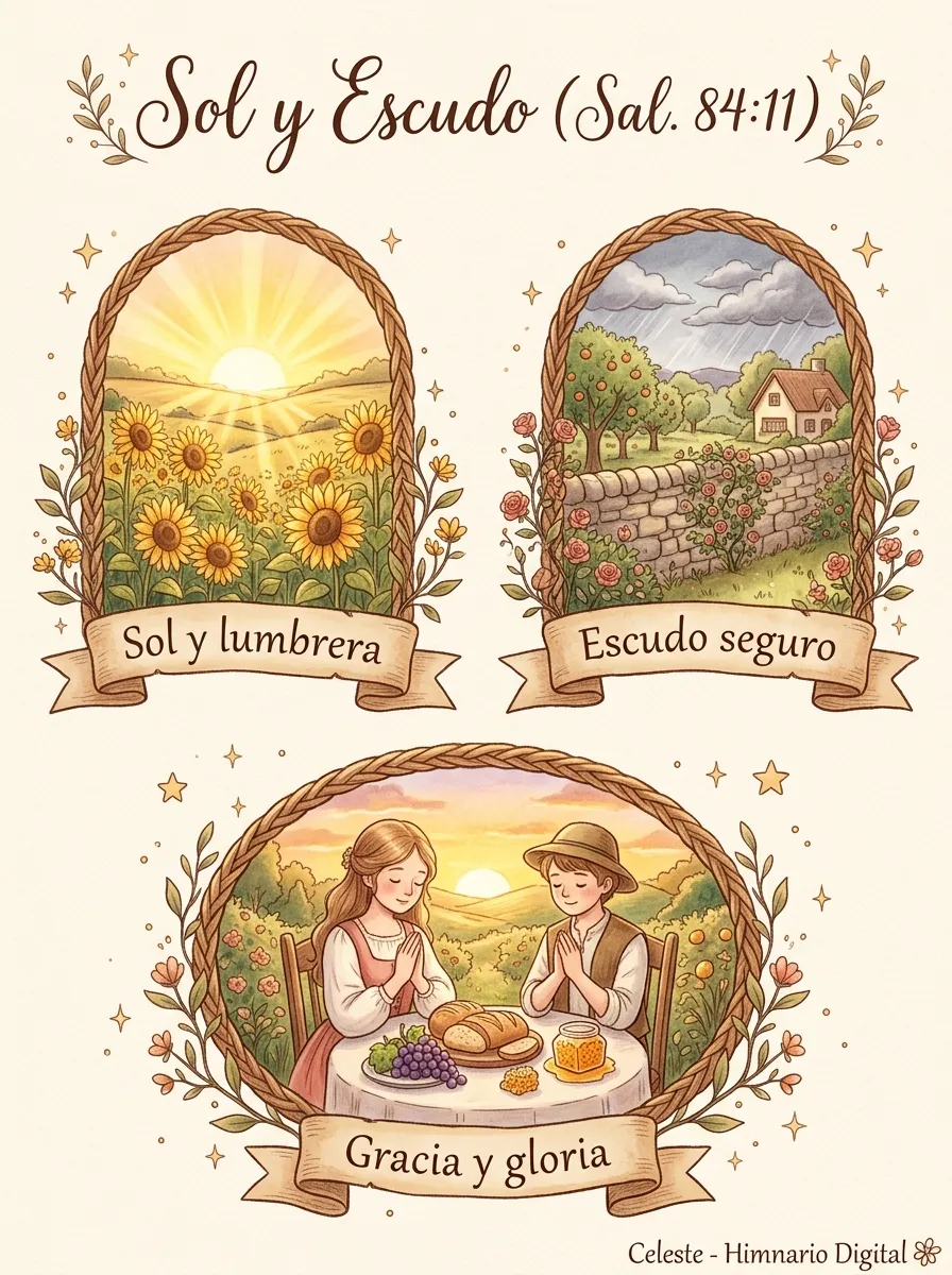 Reflexión sobre Salmo 84:11: Sol y Escudo
