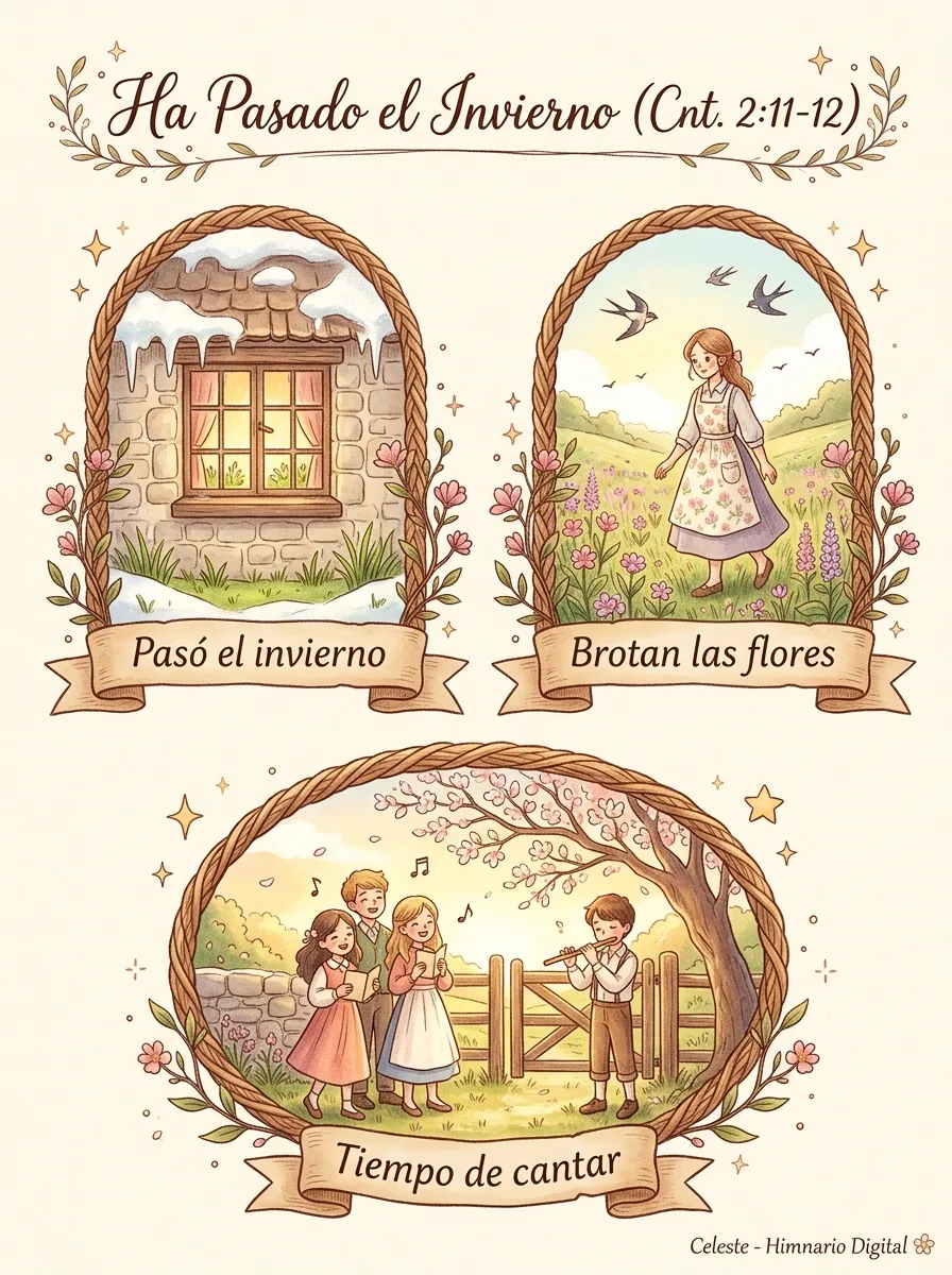 Reflexión sobre Cantares 2:11-12: Ha Pasado el Invierno