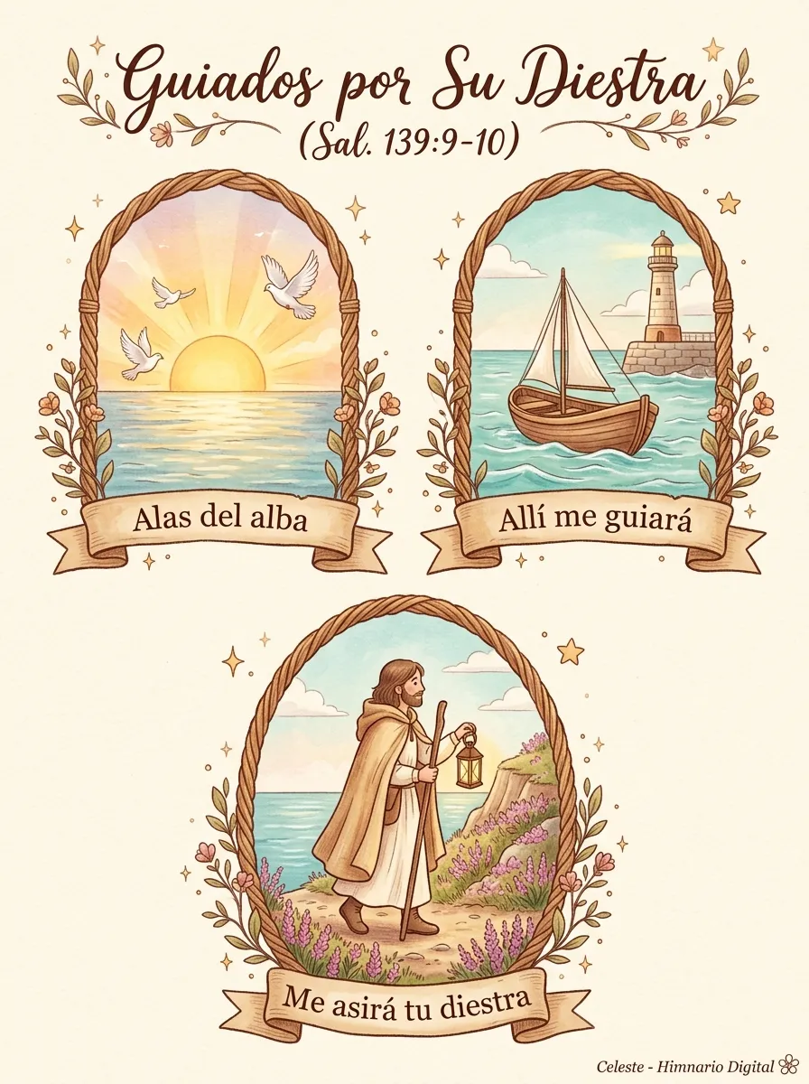 Reflexión sobre Salmo 139:9-10: Guiados por Su Diestra