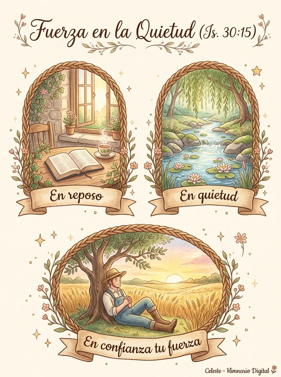 Reflexión sobre Isaías 30:15: Fuerza en la Quietud