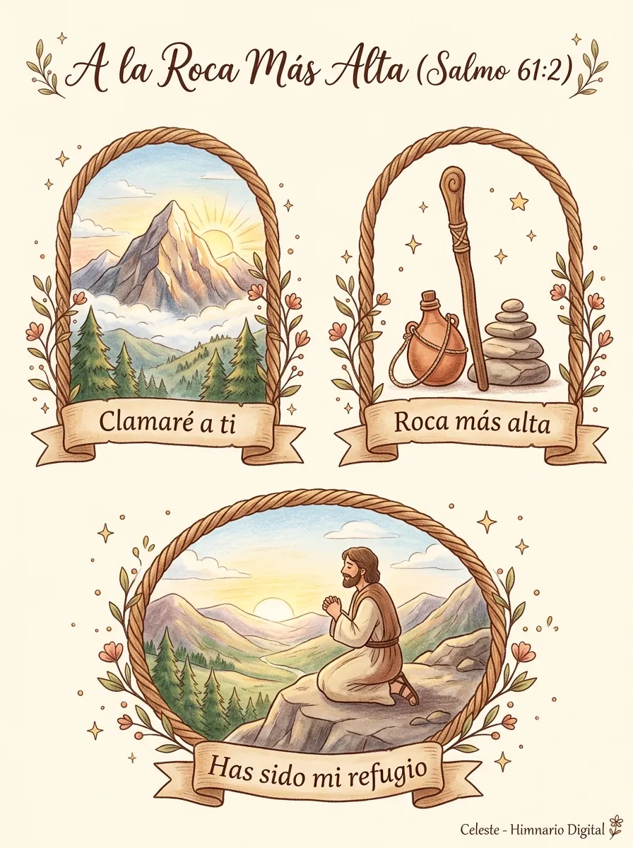 Reflexión sobre Salmo 61:2: A la Roca Más Alta
