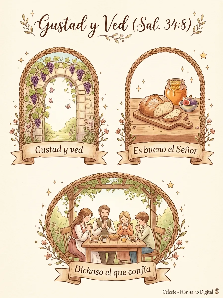 Reflexión sobre Salmo 34:8: Gustad y Ved