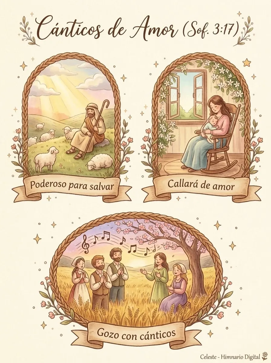Reflexión sobre Sofonías 3:17: Cánticos de Amor Divino