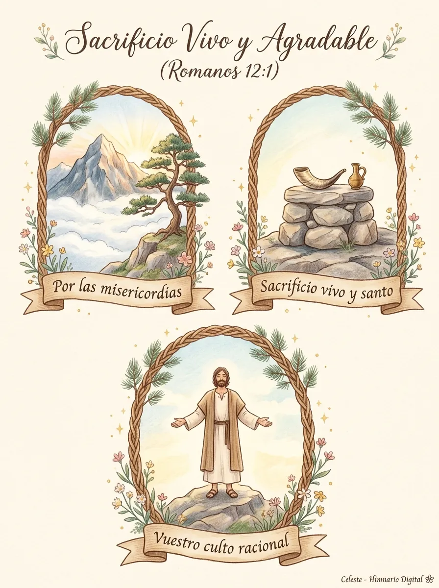 Reflexión sobre Romanos 12:1: Sacrificio Vivo y Agradable